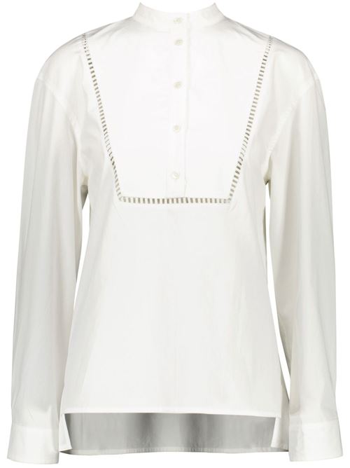 White shirt YVES SALOMON | 25EYH02166COAPA1042